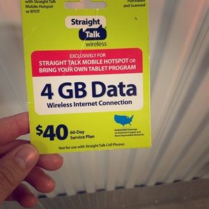 Straight talk 4GB Data